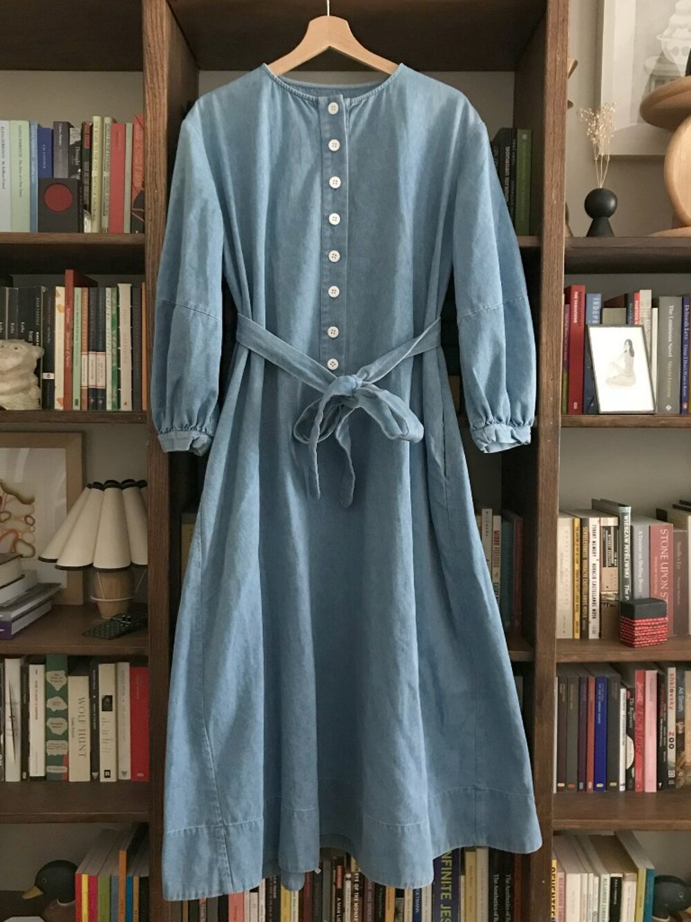 Mr. Larkin Miller Dress in Light Denim